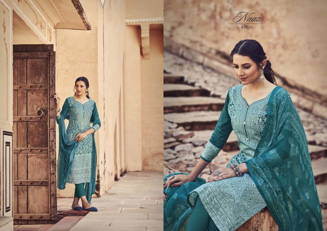 Rk Gold Naaz Heavy Festive Wear Jam Cotton Designer Dress Material Collection